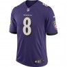 Lamar Jackson Baltimore Ravens Nike Speed ​​Machine Limited Trikot – Lila