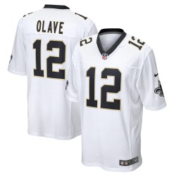 Chris Olave New Orleans Saints Nike Game Player-Trikot – Weiß