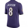 Lamar Jackson Baltimore Ravens Nike Speed ​​Machine Limited Trikot – Lila