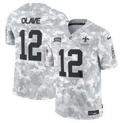 Chris Olave New Orleans Saints Nike 2024 Salute to Service Limited Trikot – Arctic Camo