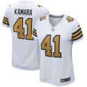 Alvin Kamara New Orleans Saints Nike Alternate Game Player-Trikot für Damen – Weiß