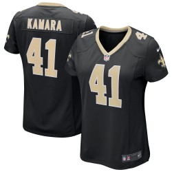 Alvin Kamara New Orleans Saints Nike Damen-Spieltrikot – Schwarz