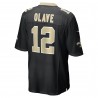 Chris Olave New Orleans Saints Nike Spieler-Spieltrikot – Schwarz