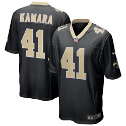 Alvin Kamara New Orleans Saints Nike Spieltrikot – Schwarz