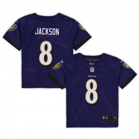 Lamar Jackson Baltimore Ravens Nike Spieltrikot für Kleinkinder – Lila