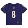 Lamar Jackson Baltimore Ravens Nike Spieltrikot für Kleinkinder – Lila