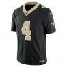 Derek Carr New Orleans Saints Nike Vapor F.U.S.E. Limitiertes Trikot – Schwarz