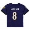 Lamar Jackson Baltimore Ravens Nike Spieltrikot für Kleinkinder – Lila