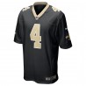 Derek Carr New Orleans Saints Nike Spieltrikot – Schwarz