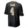 Derek Carr New Orleans Saints Nike Spieltrikot – Schwarz