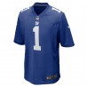 Malik Nabers New York Giants Nike Spieler-Spieltrikot – Royal