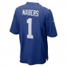 Malik Nabers New York Giants Nike Spieler-Spieltrikot – Royal