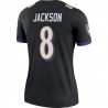 Lamar Jackson Baltimore Ravens Nike Alternate Legend Player Performance-Oberteil für Damen – Schwarz