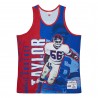 Lawrence Taylor New York Giants Mitchell & Ness 1989 Player Burst Tanktop – Royalblau