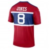 Daniel Jones New York Giants Nike Alternate Legend Player Performance Top – Rot