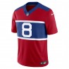 Daniel Jones New York Giants Nike Alternate Vapor F.U.S.E. Limitiertes Trikot – Century Red