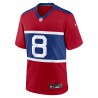 Daniel Jones New York Giants Nike Alternate Player Game Jersey – Century Red