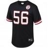 Lawrence Taylor New York Giants Mitchell & Ness Netzoberteil mit Name und Nummer des pensionierten Spielers – Schwarz