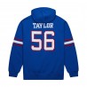 Lawrence Taylor New York Giants Mitchell & Ness Pullover-Hoodie mit Name und Nummer des pensionierten Spielers – Royalblau