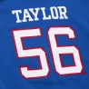 Lawrence Taylor New York Giants Mitchell & Ness Pullover-Hoodie mit Name und Nummer des pensionierten Spielers – Royalblau