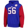 Lawrence Taylor New York Giants Mitchell & Ness Pullover-Hoodie mit Name und Nummer des pensionierten Spielers – Royalblau