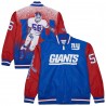 Lawrence Taylor New York Giants Mitchell & Ness Retired Player Graphic Full-Snap Satin Jacket – Königsblau