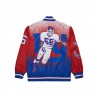 Lawrence Taylor New York Giants Mitchell & Ness Retired Player Graphic Full-Snap Satin Jacket – Königsblau