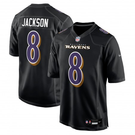 Lamar Jackson Baltimore Ravens Nike Fashion Spieltrikot – Schwarz