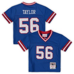 Lawrence Taylor New York Giants Mitchell & Ness Kleinkind 1986 Retired Legacy Trikot – Royalblau