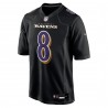 Lamar Jackson Baltimore Ravens Nike Fashion Spieltrikot – Schwarz