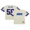 Lawrence Taylor New York Giants Mitchell & Ness Chainstitch Legacy Trikot – Creme