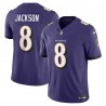 Lamar Jackson Baltimore Ravens Nike Vapor F.U.S.E. Limitiertes Trikot – Lila