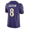 Lamar Jackson Baltimore Ravens Nike Vapor F.U.S.E. Limitiertes Trikot – Lila