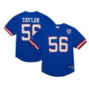 Lawrence Taylor New York Giants Mitchell & Ness Netzoberteil mit Name und Nummer des pensionierten Spielers – Royalblau