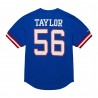 Lawrence Taylor New York Giants Mitchell & Ness Netzoberteil mit Name und Nummer des pensionierten Spielers – Royalblau