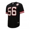 Lawrence Taylor New York Giants Mitchell & Ness Netzoberteil mit Name und Nummer des pensionierten Spielers – Schwarz