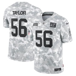 Lawrence Taylor New York Giants Nike 2024 Salute to Service Retired Player Limited Trikot – Arctic Camo