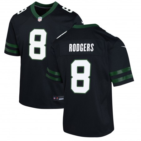 Aaron Rodgers New York Jets Nike Jugend-Ausweichtrikot – Legacy Black