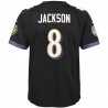 Lamar Jackson Baltimore Ravens Nike Jugend-Spieltrikot – Schwarz