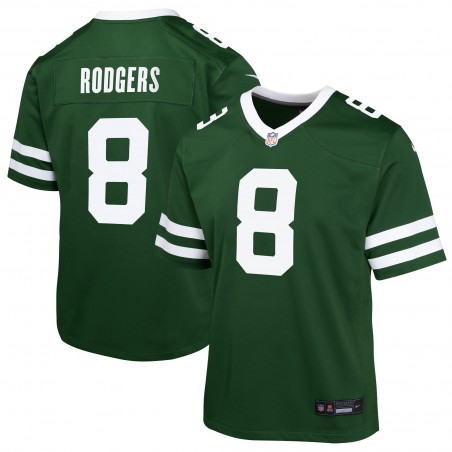 Aaron Rodgers New York Jets Nike Jugend-Spieltrikot – Gotham Green