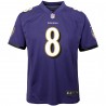 Lamar Jackson Baltimore Ravens Nike Jugend-Spieltrikot – Lila