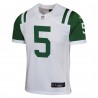 Garrett Wilson New York Jets Nike Classic Alternate Game-Trikot für Jugendliche – Weiß