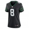 Aaron Rodgers New York Jets Nike Damen-Ausweichtrikot – Legacy Black