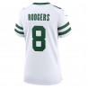 Aaron Rodgers New York Jets Nike Damen-Spieltrikot – Legacy White