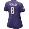 Lamar Jackson Baltimore Ravens Nike Game Player-Trikot für Damen – Lila