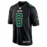 Aaron Rodgers New York Jets Nike Fashion Game-Trikot – Schwarz