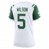 Garrett Wilson New York Jets Nike Classic Alternate Game-Trikot für Damen – Weiß