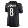 Lamar Jackson Baltimore Ravens Nike Vapor F.U.S.E. Limitiertes Trikot – Schwarz