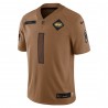 Ahmad Soße Gardner New York Jets Nike Salute To Service Limited Jersey - Brown