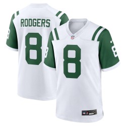 Aaron Rodgers New York Jets Nike Classic Alternate Game Jersey – Weiß